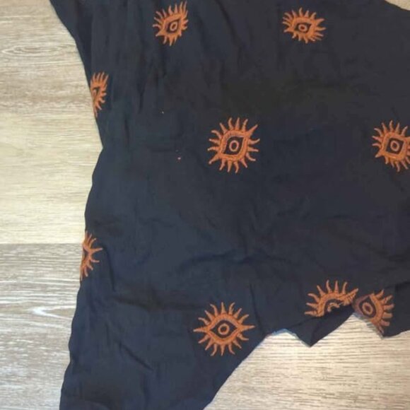 Disturbia dress size us 12 solstice embroidered Cami Hanky hem midaxi dress new - Picture 3 of 6